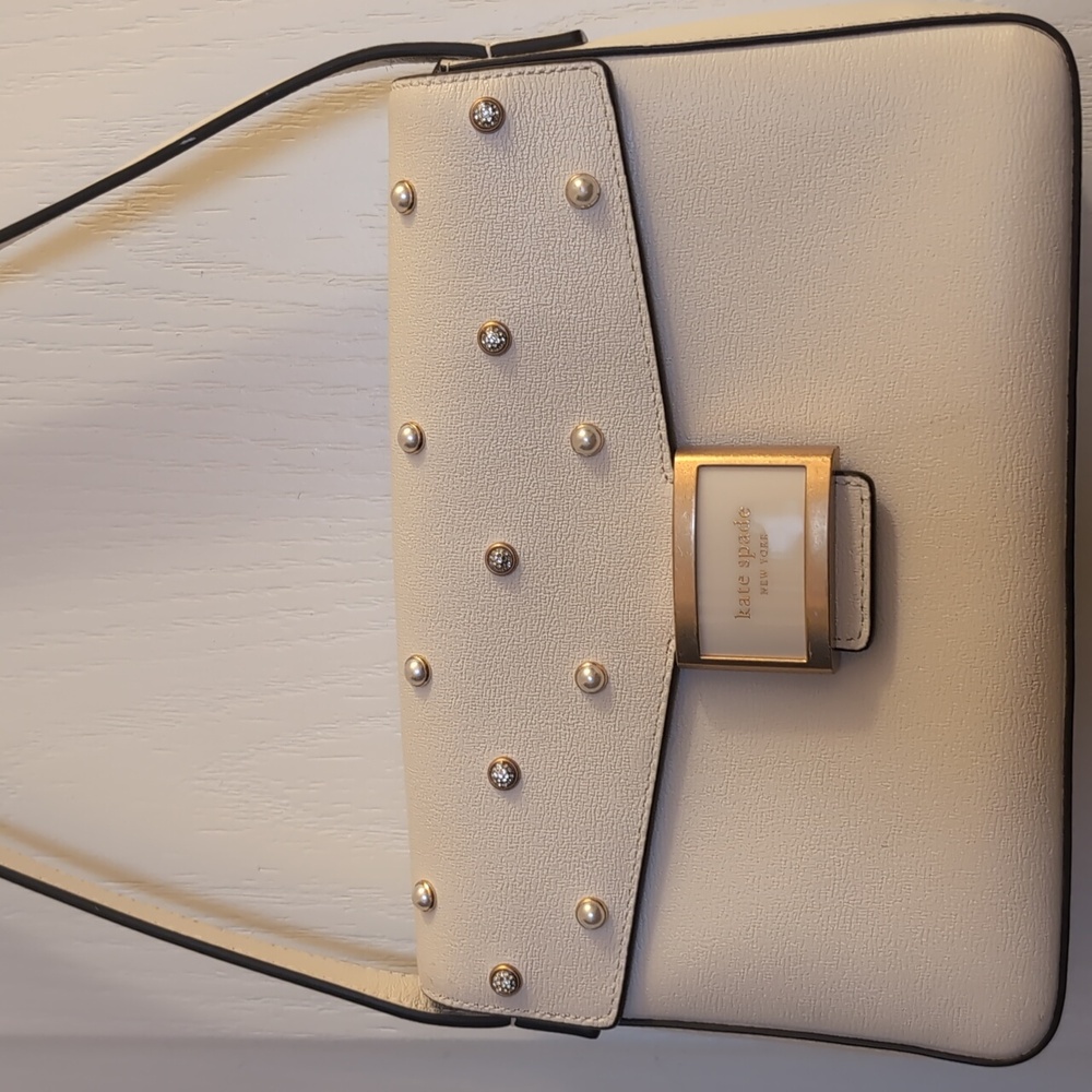 Kate Spade Katy Pearl Embellished Medium Shoulder Bag